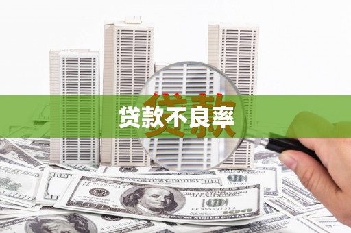 薛城贷款不良率