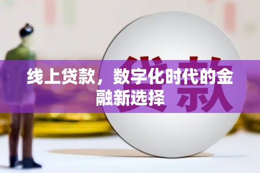 薛城线上贷款，数字化时代的金融新选择