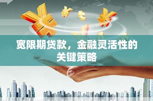 薛城宽限期贷款，金融灵活性的关键策略