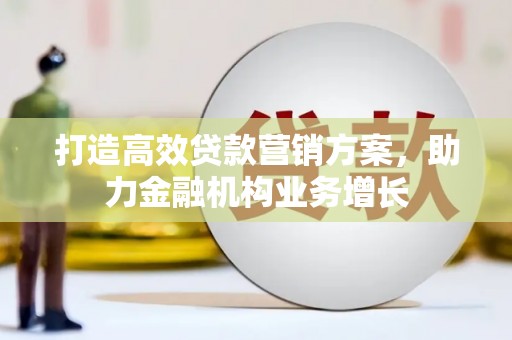 薛城打造高效贷款营销方案，助力金融机构业务增长