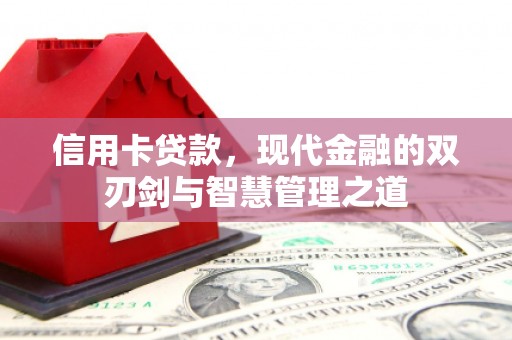 薛城信用卡贷款，现代金融的双刃剑与智慧管理之道