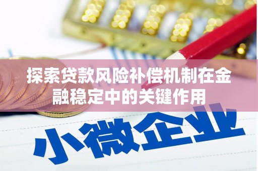薛城探索贷款风险补偿机制在金融稳定中的关键作用