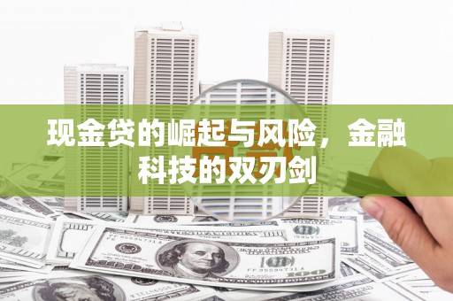 薛城现金贷的崛起与风险，金融科技的双刃剑