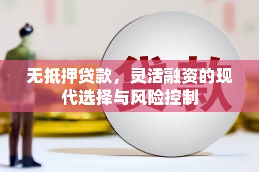 薛城无抵押贷款，灵活融资的现代选择与风险控制