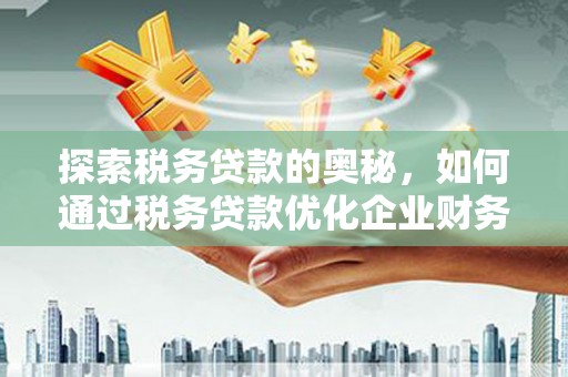 薛城探索税务贷款的奥秘，如何通过税务贷款优化企业财务