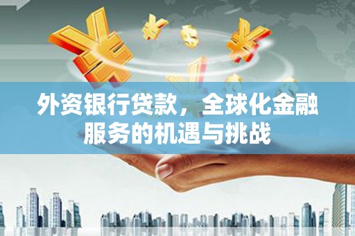薛城外资银行贷款，全球化金融服务的机遇与挑战