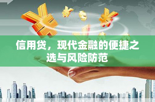 薛城信用贷，现代金融的便捷之选与风险防范