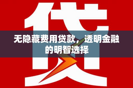 薛城无隐藏费用贷款，透明金融的明智选择