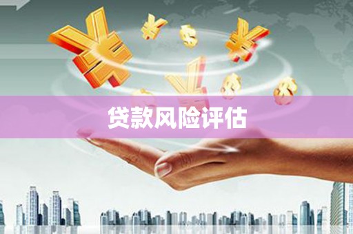 薛城贷款风险评估