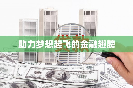 薛城助力梦想起飞的金融翅膀