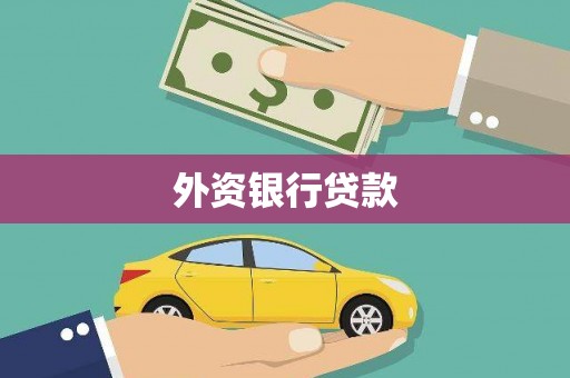 薛城外资银行贷款