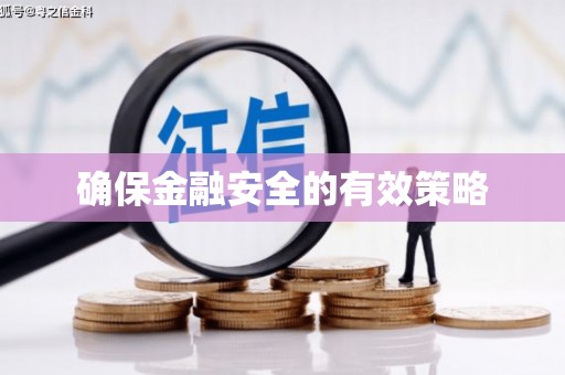 薛城确保金融安全的有效策略